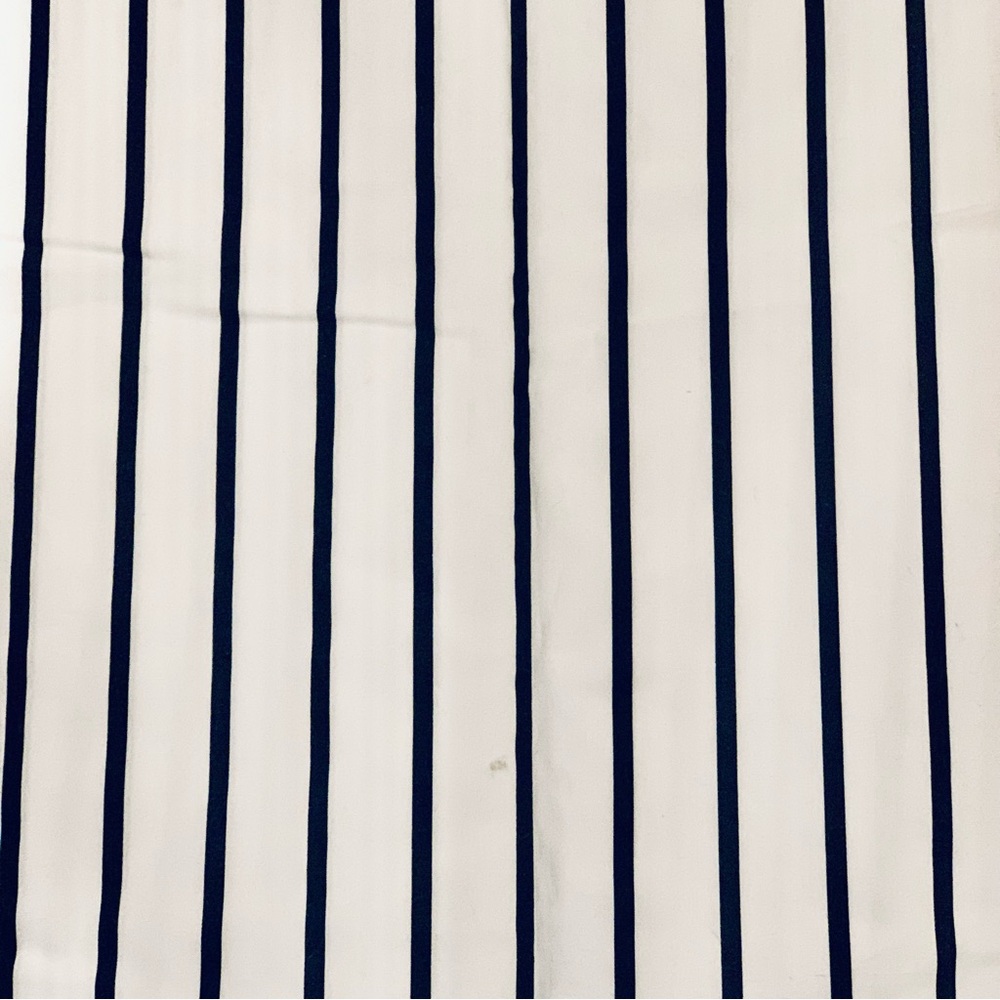 Striped White and Black Duvet cover